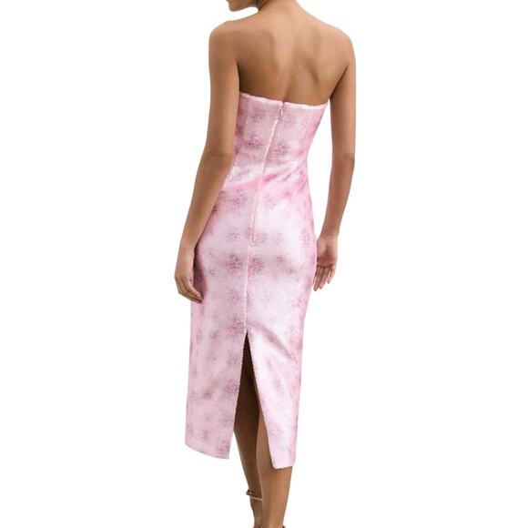 LoveShackFancy Stasia Sequin Dress in Pink, Size US 0 - Picture 3 of 9